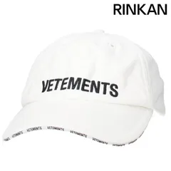 2025年最新】vetements ヴェトモン キャップの人気アイテム - メルカリ
