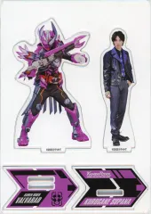 【中古】アクリルスタンド・アクリルパネル 仮面ライダーヴァルバラド/黒鋼スパナ ツインアクリルスタンド 「仮面ライダーガッチャード」