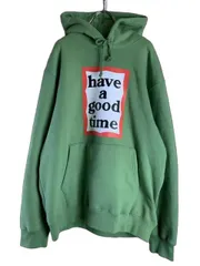 have a good time パーカー　Lサイズ HAVE A GOOD TIME】SIDE LOGO PULL OVER HOODIE パーカー 8色