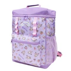 ☆ クロミ2 ☆ キャラクター スクエアリュックL リュック キッズ 女の子 リュックサック デイパック バックパック スクエアリュック キッズリュック スクエア型 反射 ワッペン 夜道 光る ループテープ 固定 バックル 通気性 メッシュ 子供 こども