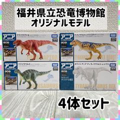 新品未開封　福井県立恐竜博物館オリジナルモデルの限定アニア　4個セット