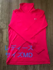 under armor アンダーアーマー　インナーシャツ　ハイネック　ピンク　レディース サイズMD   スポーツ トレーニング　運動 作業 部屋着