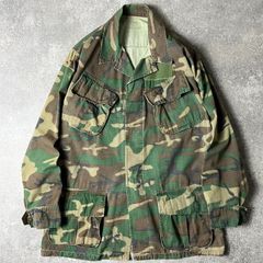 60s 実物】US ARMY ジャングルファティーグ ERDL リーフカモ - メルカリ