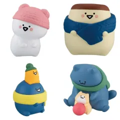 【中古】トレーディングフィギュア 全4種セット 「お文具といっしょ マスコットフィギュアコレクション ～あみすぎたのです～」