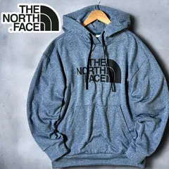 THE NORTH FACE ノースフェイス ALAMO HOOD PULLOVER 保温 裏起毛 ロゴプリント ビッグロゴ ロゴ刺繍有り メランジ調 テック系スウェット パーカー フーディ プルオーバー メンズ レディース ユニセックス BLU ブルー系