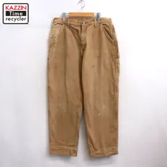 00s Carhartt 裏地ネル ダック ペインターパンツ メンズ 表記36×32サイズ