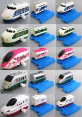 【中古】おもちゃ 全15種セット 「カプセルプラレール 人気者新幹線大集合編」