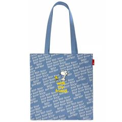 新品 送料無料 スヌーピーバッグ ROOTOTE TALL PEANUTS-9L 8400 ルートート スヌーピー IP.トール.ピーナッツ-9L ブルー【SPORTUS】