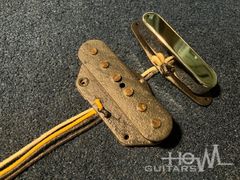 HOWL GUITARS Original Pickup ‘57-'58 Telecaster Black Bobbin ”Aged” Set ハウルギターズ 手巻き ピックアップ [Plain Enamel]