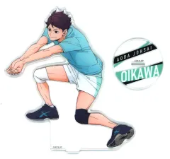 【中古】アクリルスタンド・アクリルパネル 及川徹 BIGクリアスタンド 「くじラック ハイキュー!! ～レシーブ～」 D賞