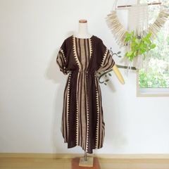 アイセブル ワンピース●ブラウン