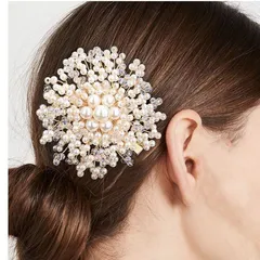 コサージュ ブローチ 卒園式 卒業式 入学式 入園式 パール フラワー おしゃれ ママスーツ パーティドレス ママ 卒園式 入学 結婚式 パーティドレス 謝恩会 フォーマル レディース 女性 パールコサージュ 七五三HZQ3436