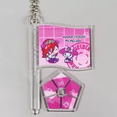 【中古】雑貨 千切豹馬＆マイメロディ 「ブルーロック×サンリオキャラクターズ フラッグ型アクリルスタンドキーホルダー」 ローソン・Loppi・HMV＆BOOKS online限定