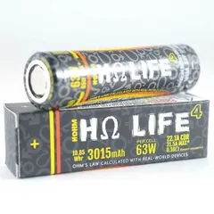 2本セット HohmTech HohmLife 18650バッテリー 電池