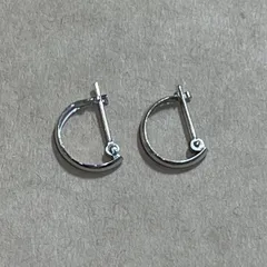 ★K14WG　デザイン　リングピアス