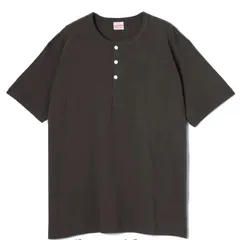 Healthknit ヘルスニット トンプキンス　ヘンリーネック半袖Tシャツ VBK VINTAGE 丸胴 USコットン