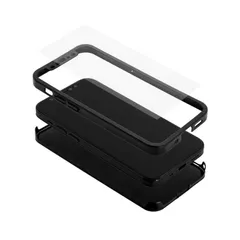 【 新品 未開封 】 OWLTECH　iPhone 12 mini 5.4インチ対応 360°フルカバーケース クリアガラス付 ブラック　OWL-CVIC5410-BK 未使用 送料無料のサムネイル