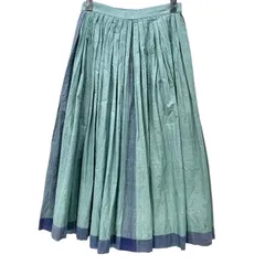 ISSEY SPORT ラインデザインプリーツフレアスカート ISSEY MIYAKE Archive 80s ギャザー イッセイミヤケ レディースのサムネイル