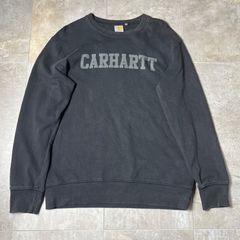 Carhartt  スウェット  M size  ブラック  黒  カーハート  トレーナー  プリント  古着