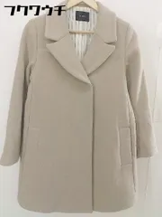 ◇ MURUA ムルーア 長袖 ジップアップ コート サイズ1(S) ベージュ レディース  【中古】 【1201100002874】