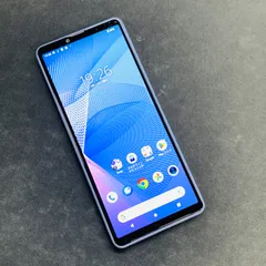 【訳あり品】Xperia 10 lll auSIMロック解除済  128GB SOG04 ブルー