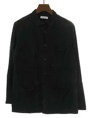 Bergfabel バーグファベル スウェードラムレザーワーカーシャツジャケット