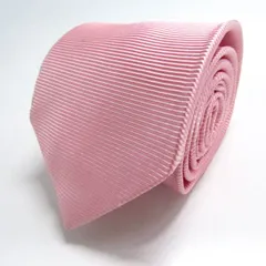 パーフェクトスーツ ブランド ネクタイ シルク ボーダー柄 ドット柄 PO メンズ ピンク P.S.FA 【中古】