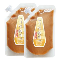 紀州味梅肉(練り梅)無着色 180g×2　【ゆうメール便・日時指定不可】