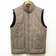 #wnc カステルバジャック Castelbajac ベスト 3 ベージュ 茶 オレンジ 中綿 ジップアップ メンズ [951937]のサムネイル