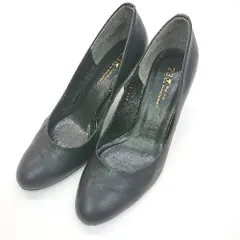 ◇ Θ 23区 パンプス サイズ22.5 ブラック レディース E  【1412090024320】