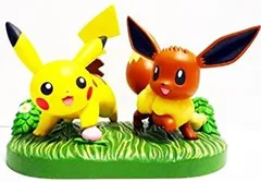 【中古】(非常に良い)ポケモン わくわくゲットくじ 2013 ラストワン賞 ピカチュウ&イーブイ ビネットフィギュア