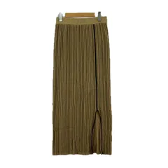 Ungrid アングリッド ニット ジャガード ストライプスカート sizeF/ブラウン