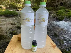 天然青森ひば精油15ml＋天然青森ひば水1L×2本セット/産地直送！青森ひば油/天然ヒノキチオール2%以上含有/エッセンシャルオイル/ヒバオイル/天然水使用青森ひば水/天然ヒノキチオール140ppm以上含有/ヒバウォーター/青森ひば蒸留水/全国一律送料無料