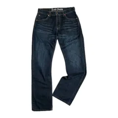 リーバイス ダークブルー デニムパンツ　再構築　523 BLUETAB™ BORROWED FROM THE BOYS ダークインディゴ MADE OF