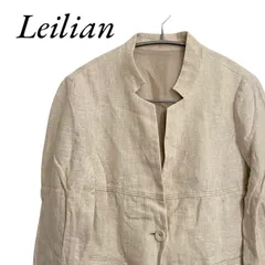 Leilian レリアン レディース トップス シャツ ブラウス アイボリー Mサイズ 001256S