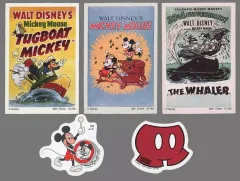 【中古】シール・ステッカー セットJ ＜Mickey＞ 名シーン＆ダイカットステッカーセット 「一番くじ ディズニー ファンタジア 85th Anniversary Memories of＜Mickey＞」 H賞