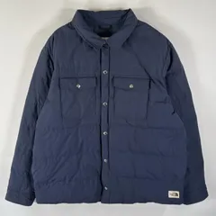 茶タグ　80S ノースフェイス　ダウン　ネイビー　M（実寸L）サイズ　極美品 美品❗️ 80'sザノースフェイス茶タグ、ヴィンテージダウン