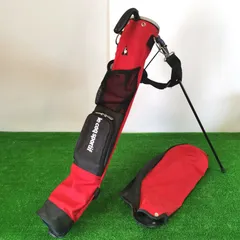 ルコック　キャディバック 中古　赤　レッド ルコックスポルティフ ゴルフ le coq sportif golf 【軽量/8.5型