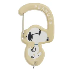 【メール便】スヌーピー キーリング アクリルカラビナ journey ジョー クール ピーナッツ マリモクラフト チャーム 鍵ホルダー キャラクター グッズ 