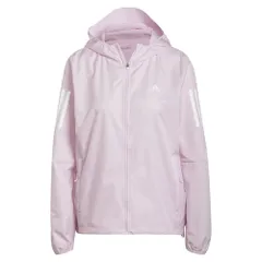 [アディダス] ジャケット パーカー オウン ザ ラン フード付き ランニング ウインドブレーカー DL746 レディース オールモストピンク(HB9370) 2L 