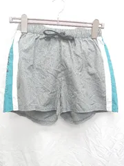 ◇ Roxy ロキシー 撥水加工 ショートパンツ サイズS グレー ホワイト グリーン レディース P  【1407260018940】