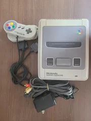 スーパーファミコン 本体 配線一式 コントローラー2個セット