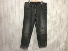 【ブラックデニム】リーバイス　ブラック先染め550モデル　36インチ　ビックサイズ