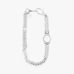 HIDAKA | VINTAGE WATCH LINKS CHAIN (SILVER) 時計 チェーンネックレス パンツチェーン ウォレットチェーン ヴィンテージ アンティーク ウォッチ シルバー