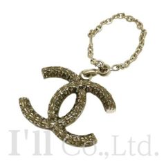 値下げ！CHANEL　シャネル　ココマーク　チャーム　09C　メッキ　ゴールドラメ　ライトゴールド　ブランドジュエリー　アクセサリー　COCO　CC　ロゴ　バッグチャーム　キーホルダー　ペンダントトップ　ネックレストップ【中古】【63589】