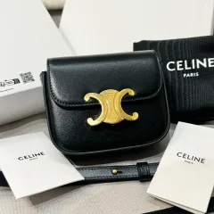 ほぼ未使用✨CELINE トリオンフ ミニ クロード シャイニーカーフ ベージュ 楽天市場】CELINE セリーヌ バッグ トリオンフ ミニ クロード