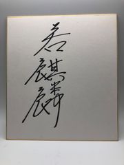 【相撲サイン】若麒麟 直筆