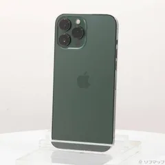 〔中古品〕 iPhone13 Pro Max 512GB アルパイングリーン MNCW3J／A SIMフリー【262】