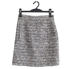 BALENCIAGA バレンシアガ スカート ツイード グレー サイズ34