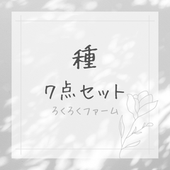 【種】おまとめ７点セット　おまとめ割